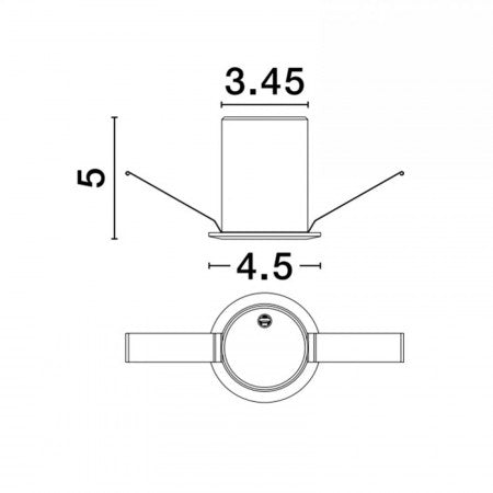 LED Downlight Recessed Spots UHO NOVA LUCE