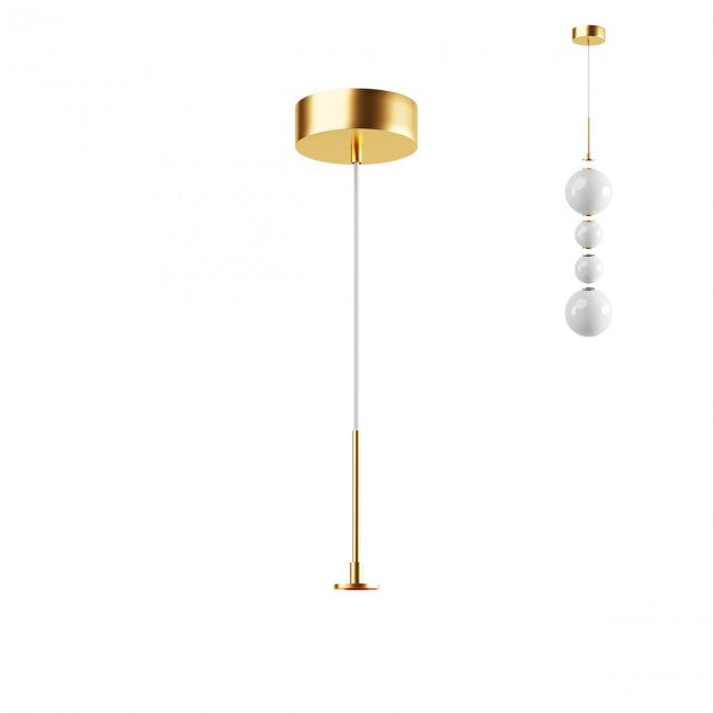 LED Modern Pendant Lamp IP44 BILIA REDO