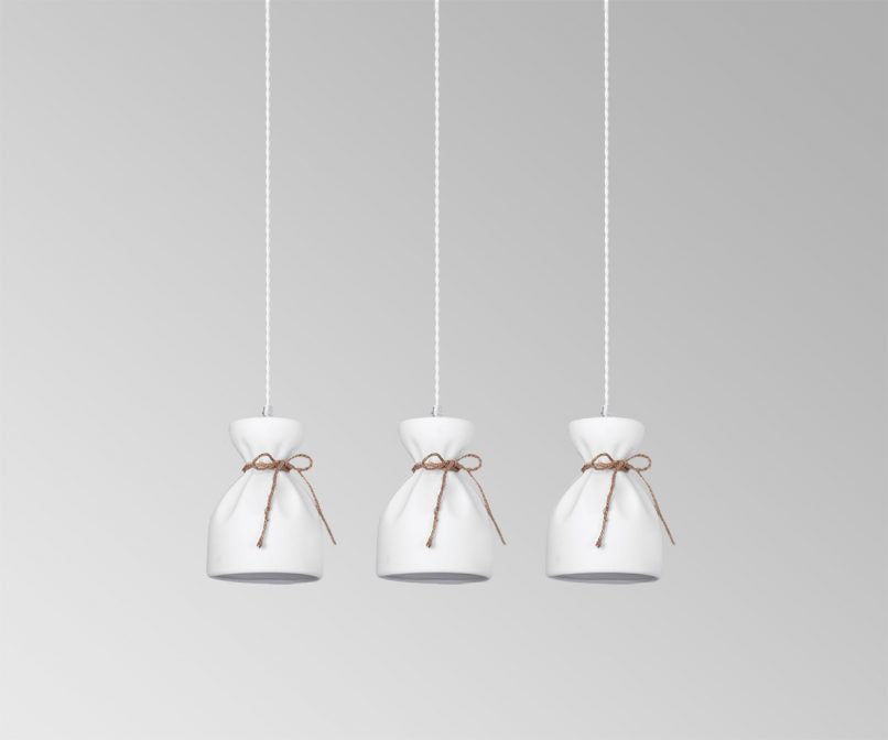 Modern Pendant Lamp PORCELAIN Luma