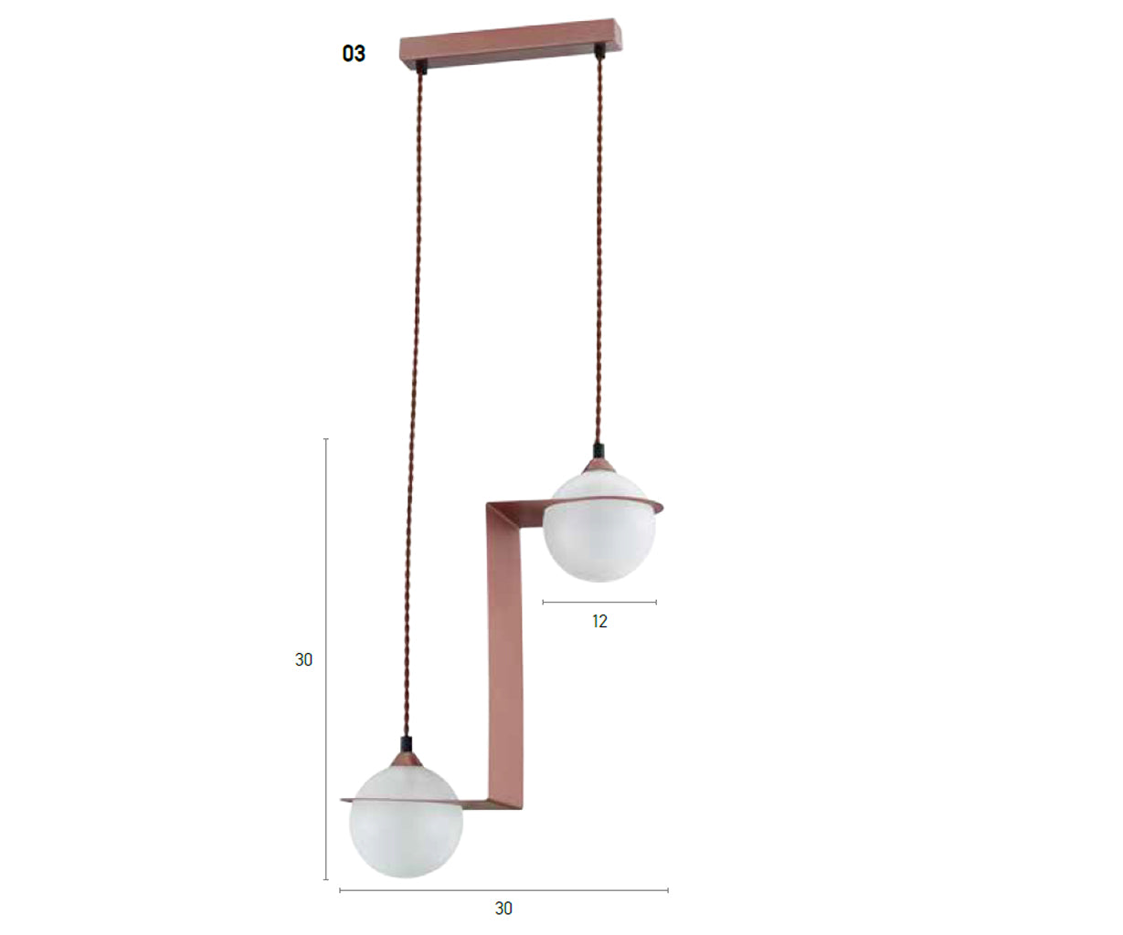 Modern Pendant Lamp  2/4xG9