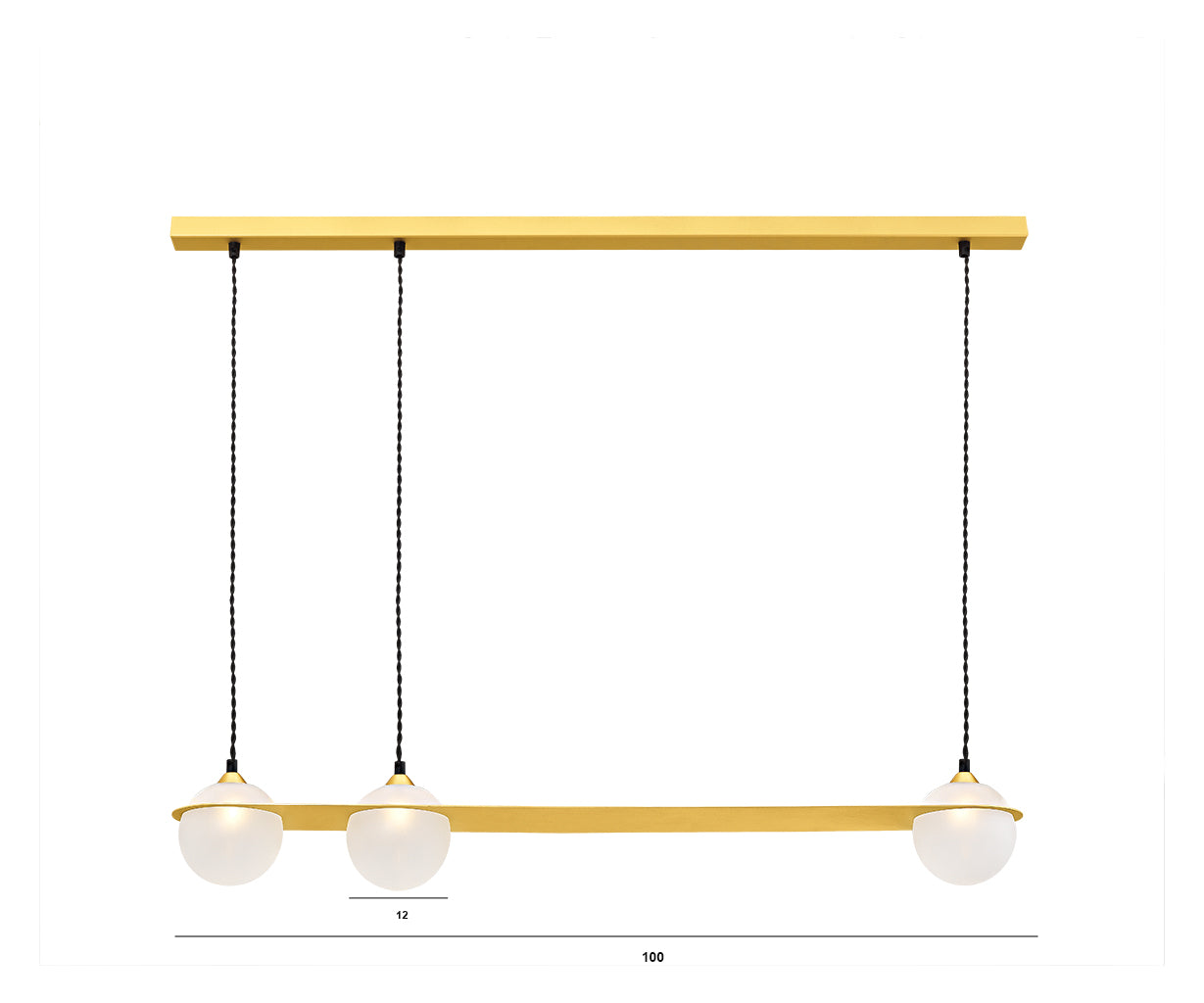 Modern Pendant Lamp  3xG9