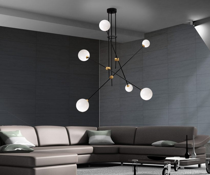 Modern Pendant Lamp  6xG9