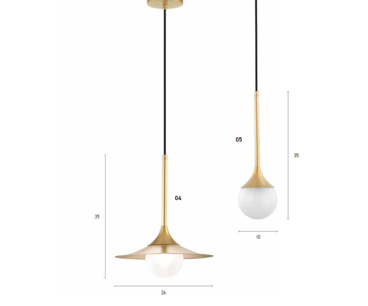 Modern Pendant Lamp  1xG9