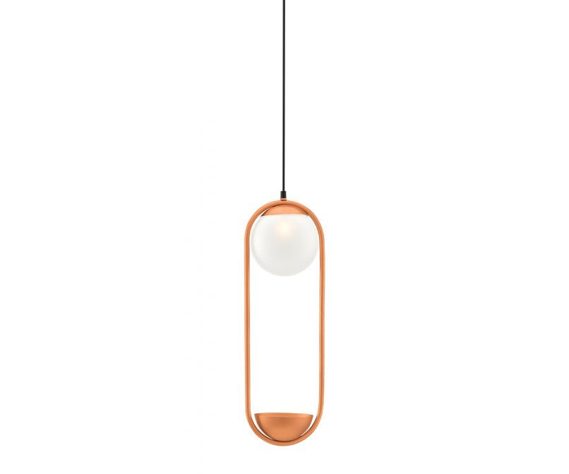 Modern Pendant Lamp with flower pot 1xG9