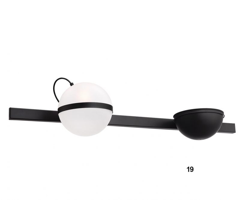 Modern Wall Lamp with flower pot 1xG9