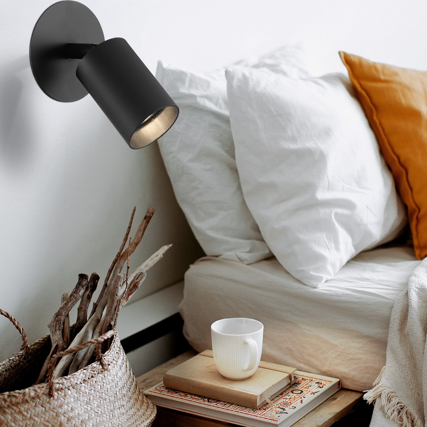 Modern Recessed Wall Reading Lamp Luma