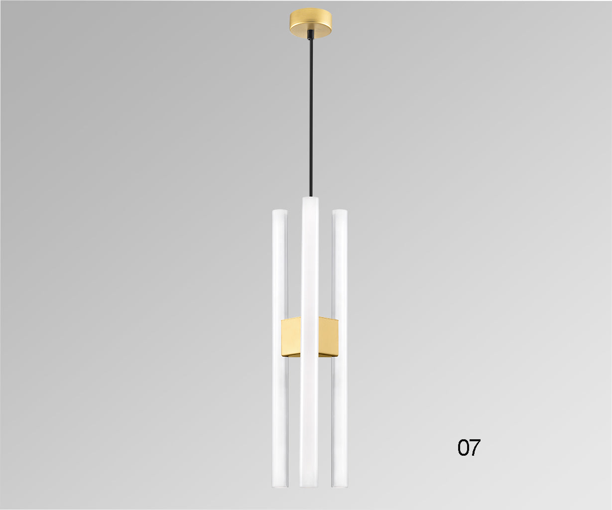 LED Modern Pendant 3-Lamp Luma