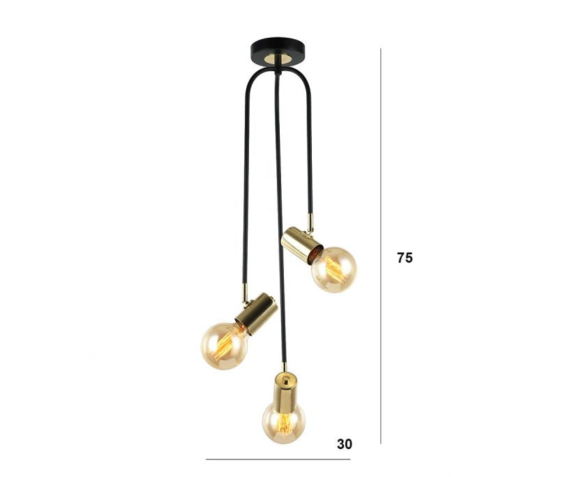 Modern Pendant Lamp 3xE27