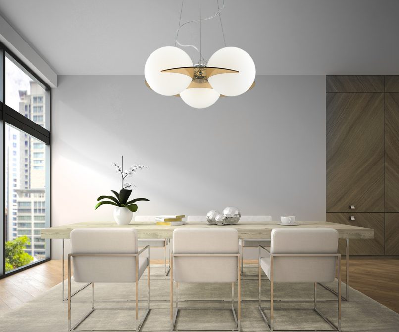 Modern Pendant Lamp  3xE14 / 3xE27