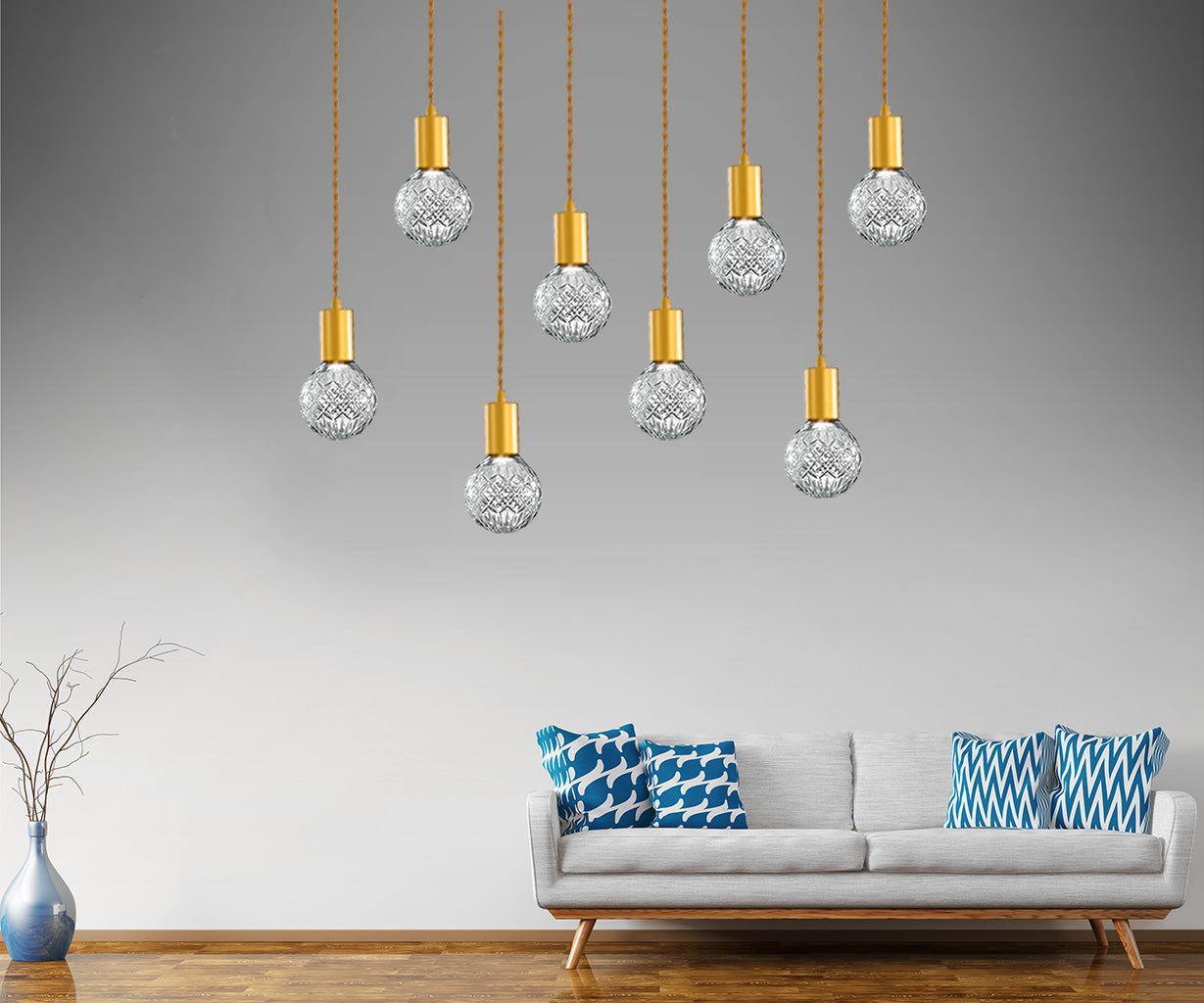 Modern Pendant Lamp  1xG9