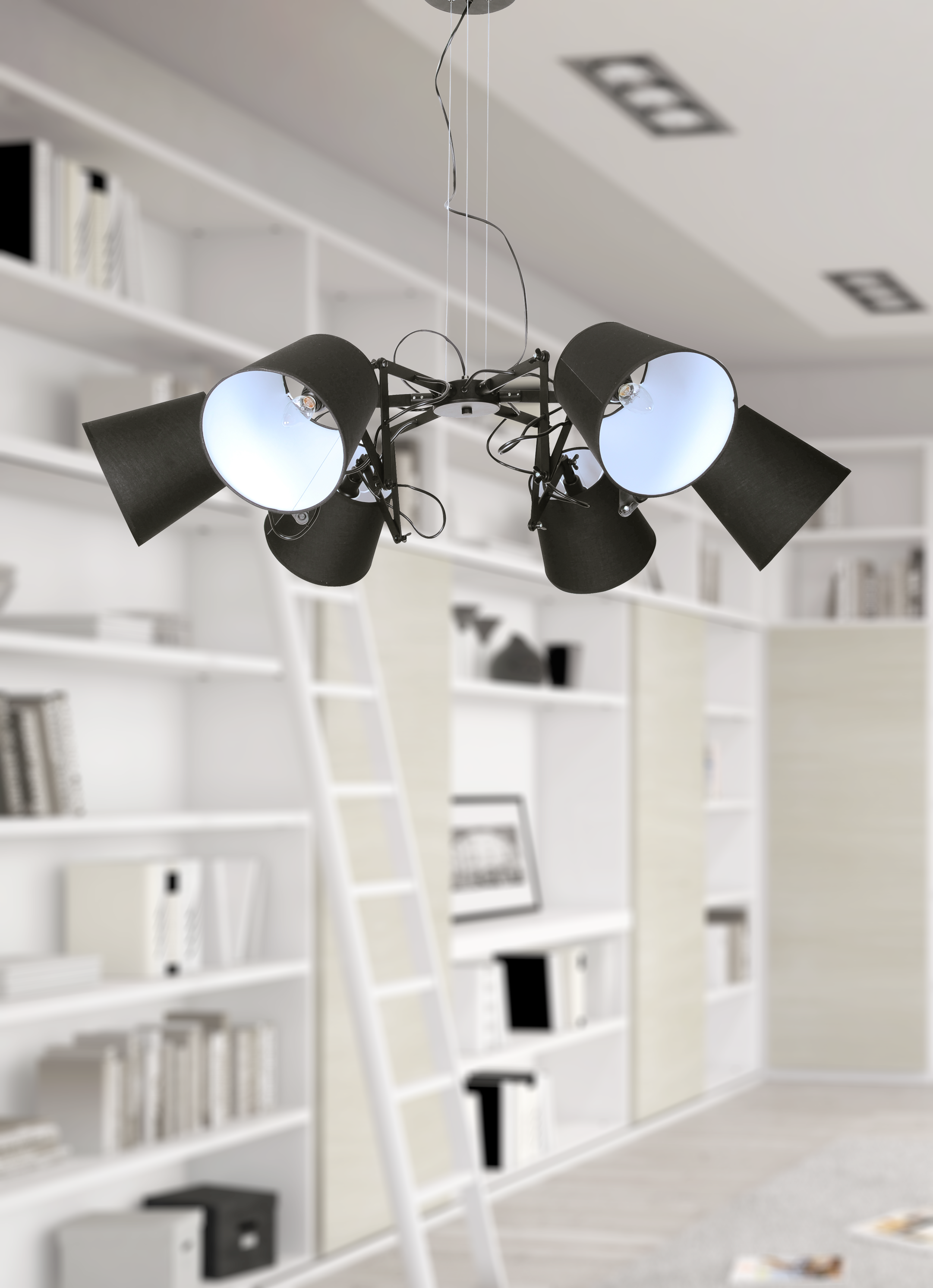 Modern Pendant Lamp  6xE14