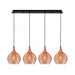 Modern Pendant Lamp VIOKEF FIONA 3089400 4xE27 - Lampbroker