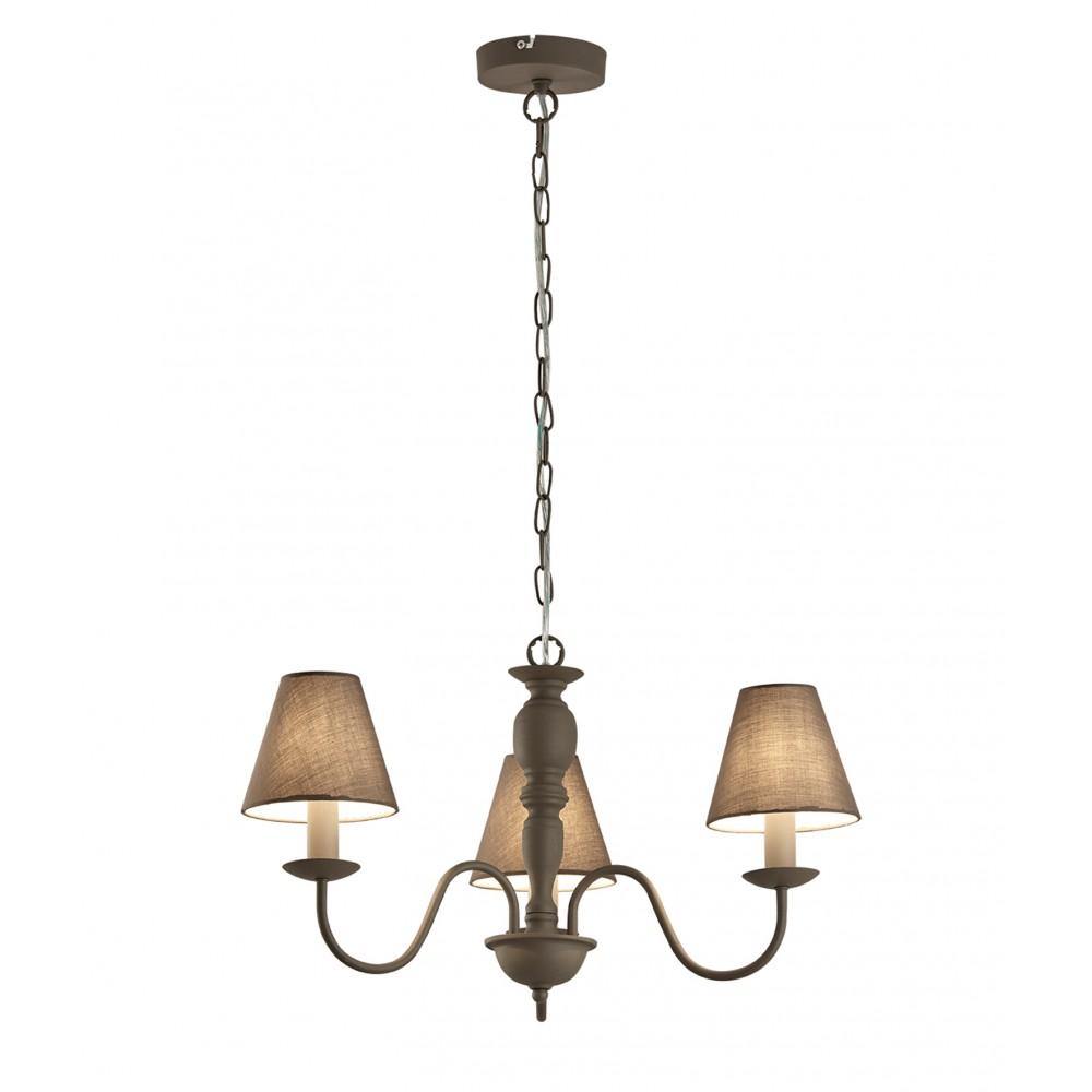 Classic Chandelier VIOKEF FATIMA 4163500 3xE14 - Lampbroker