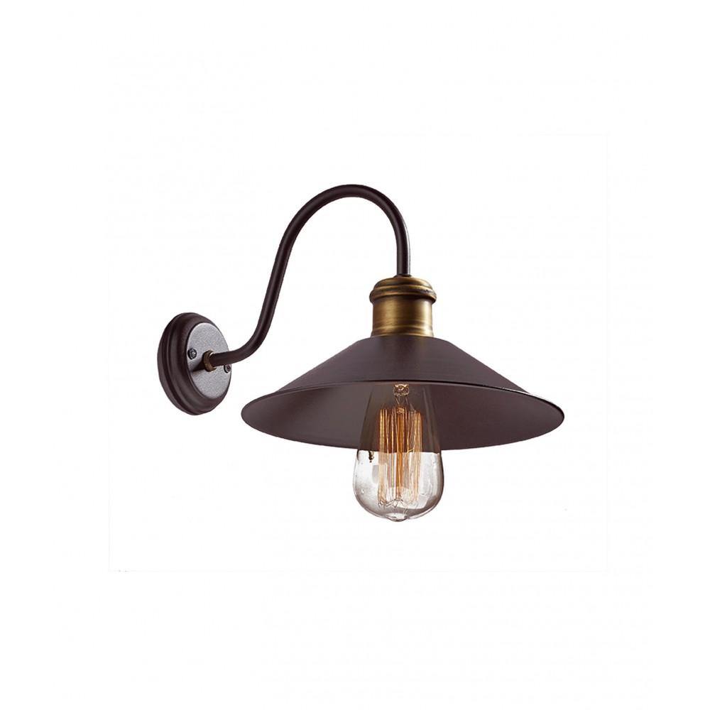 Modern Wall Lamp VIOKEF RUSTIC 3083800 1xE27 - Lampbroker