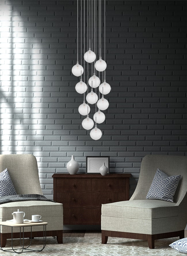 Modern Pendant Lamp  1xG9