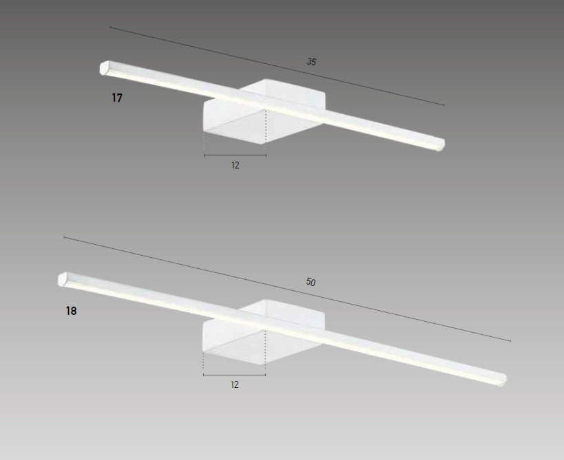 LED Modern Wall Lamp Luma IP44