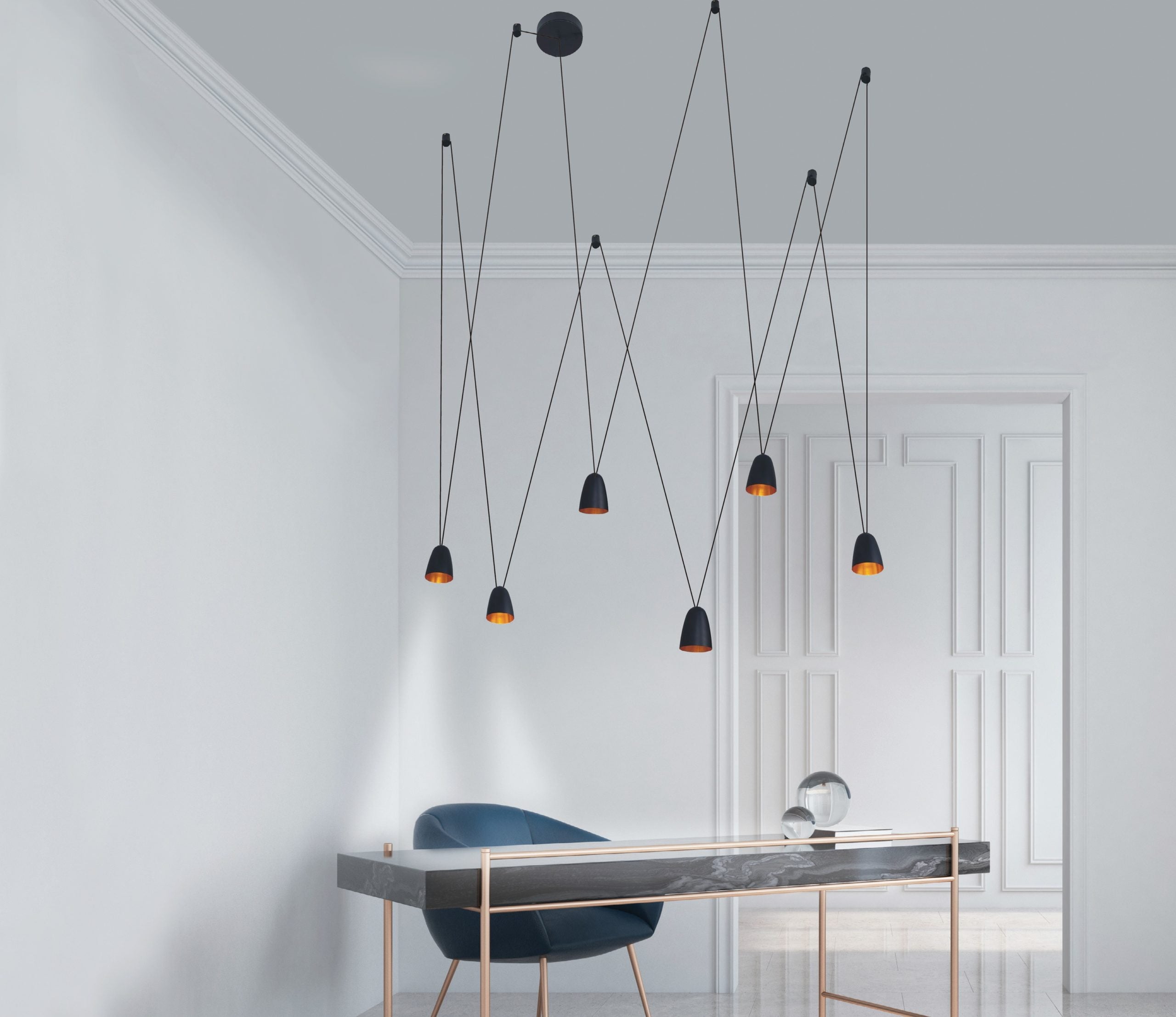 LED Modern Pendant Lamp  ZAMBELIS