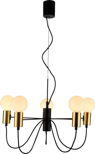 Modern Chandelier VIOKEF VOLTER 4232300 5xE27 - Lampbroker