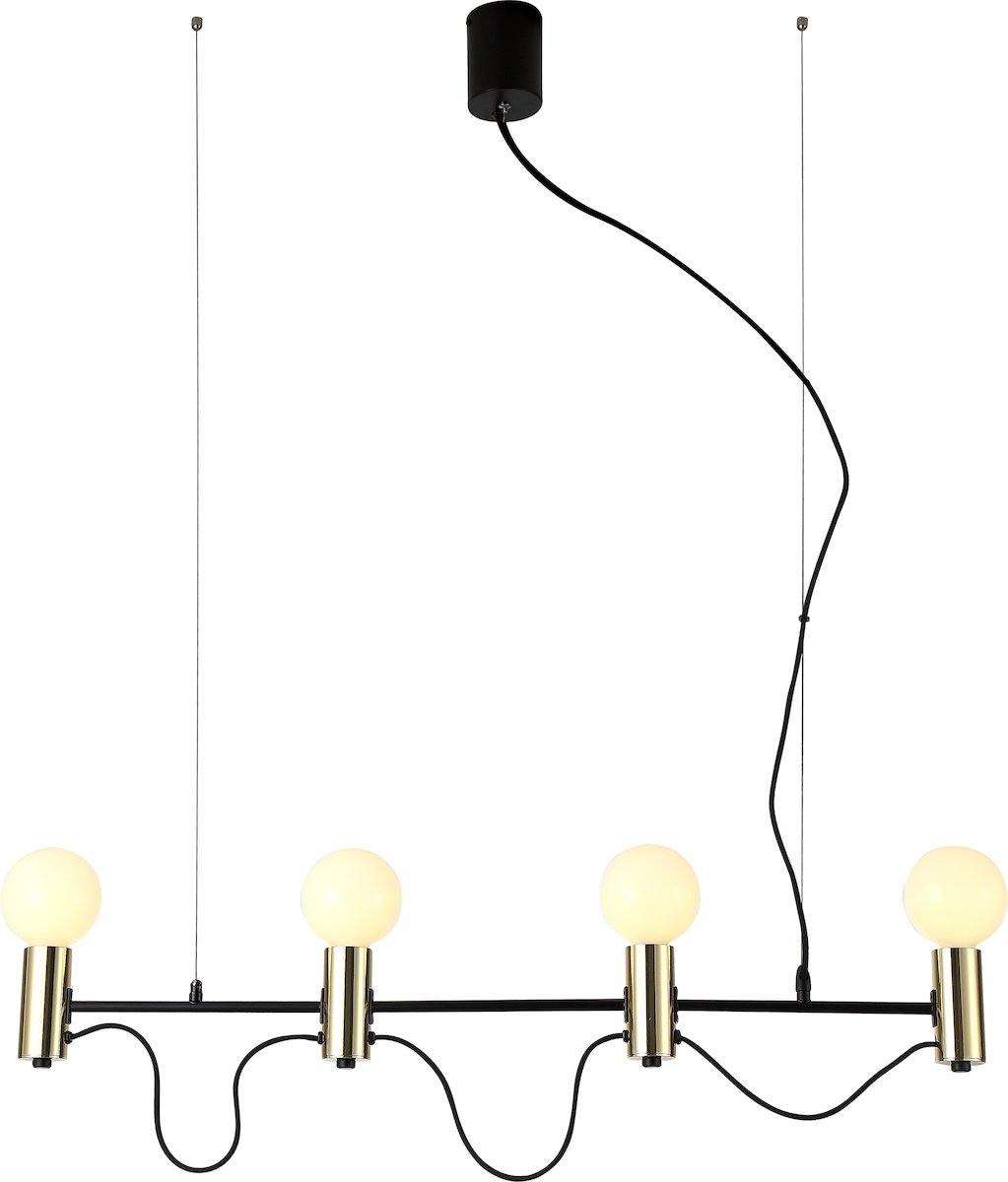 Modern Chandelier VIOKEF VOLTER 4232400 4xE27 - Lampbroker