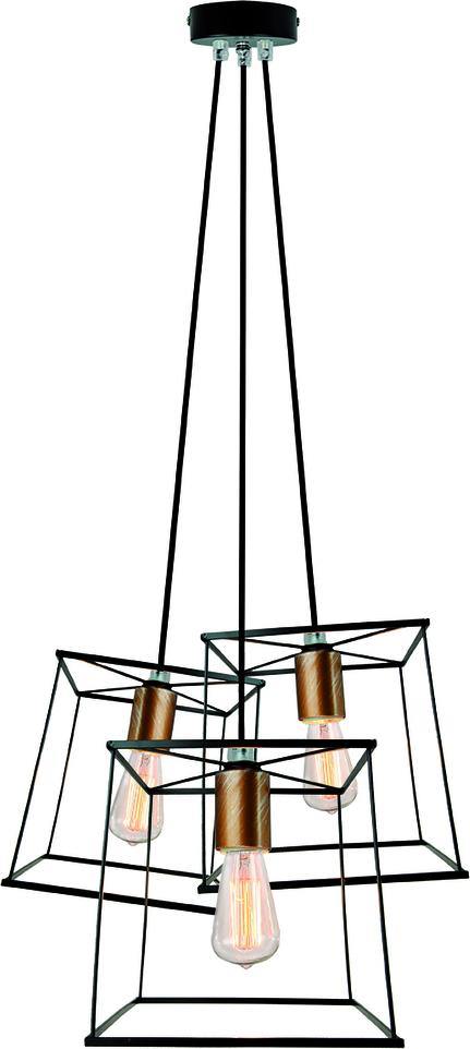 Modern Pendant Lamp VIOKEF AGATHA 4138700 3xE27 - Lampbroker