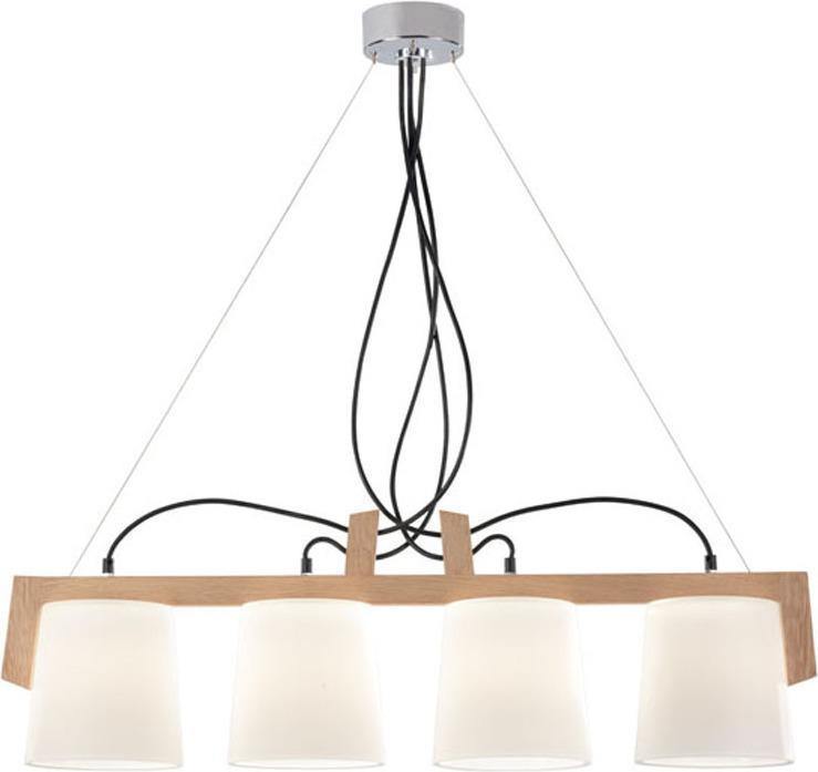 Modern Chandelier VIOKEF MONDO 3081400 4xE14 - Lampbroker