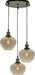 Modern Pendant Lamp VIOKEF JONAS 4165800 3xE27 - Lampbroker