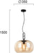 Classic Pendant Lamp VIOKEF RETRO 4206501 1xE27 - Lampbroker