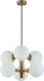 Modern Chandelier VIOKEF GLOBE 3094400 6xE14 - Lampbroker