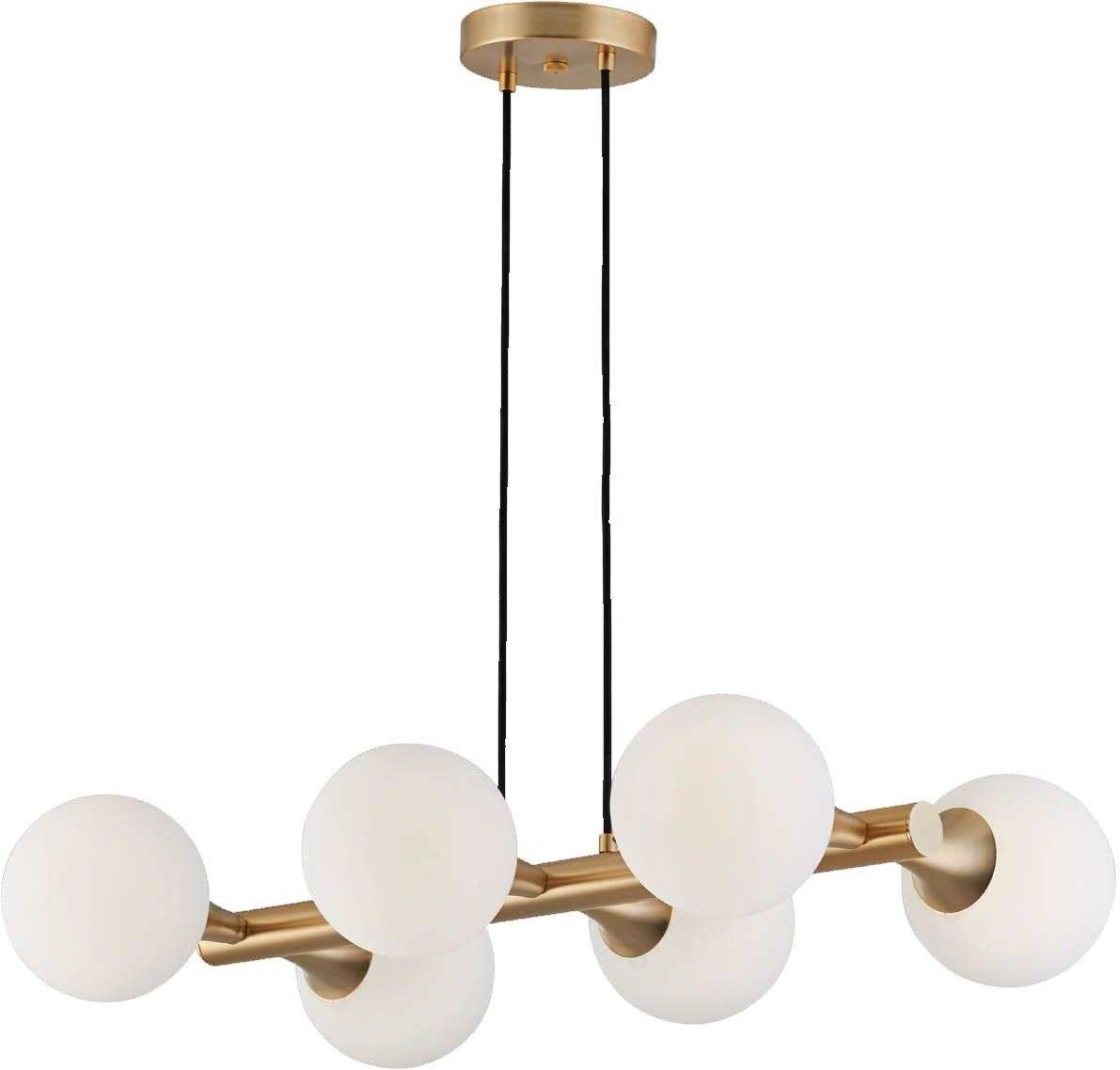 Modern Chandelier VIOKEF GLOBE 3094500 6xE14 - Lampbroker