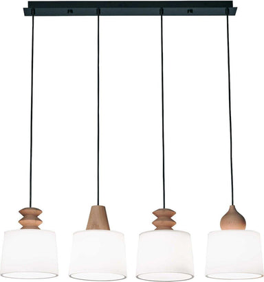 Modern Pendant Lamp VIOKEF EDUARDO 3087300 4xE27 - Lampbroker