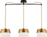 Modern Pendant lamp VIOKEF MORGAN 3095900 3xE27 - Lampbroker