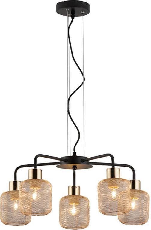 Classic Chandelier VIOKEF LOREN 4165500 5xE27 - Lampbroker