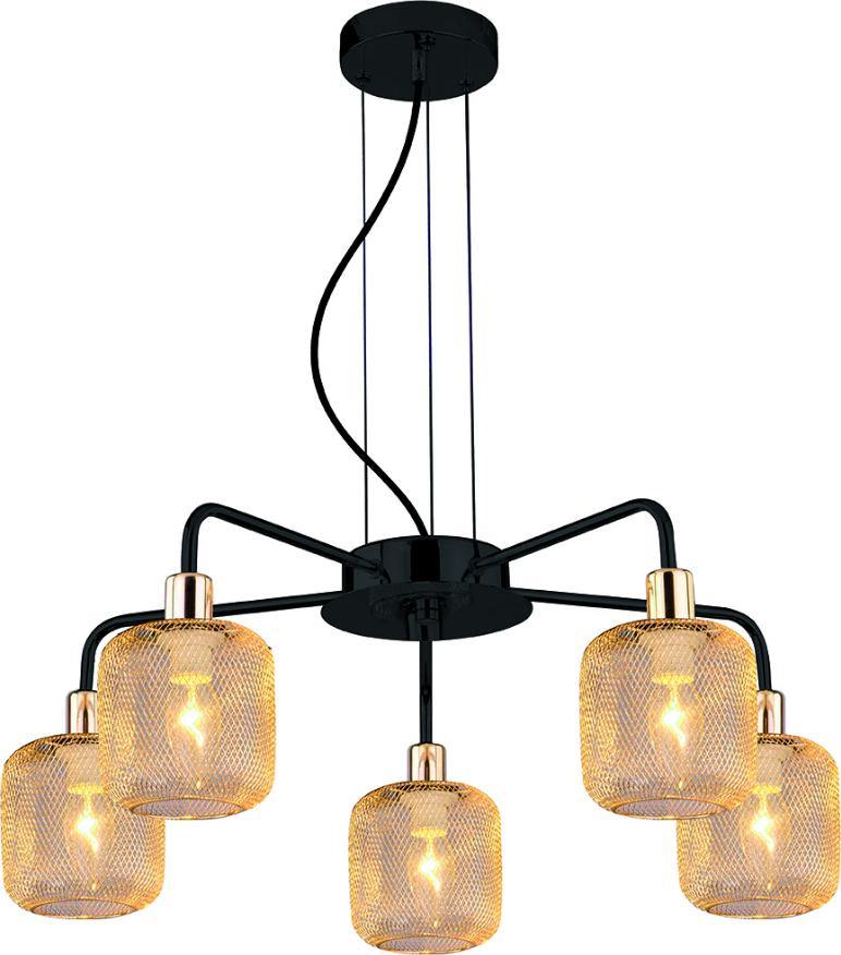 Classic Chandelier VIOKEF LOREN 4165500 5xE27 - Lampbroker