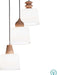 Modern Pendant Lamp VIOKEF EDUARDO 3087200 3xE27 - Lampbroker