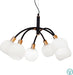 Modern Chandelier VIOKEF ELISA 4215000 6xE14 - Lampbroker