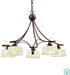 Classic Chandelier VIOKEF SIMONA 466800 5xE14 - Lampbroker