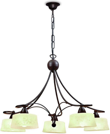 Classic Chandelier VIOKEF SIMONA 466800 5xE14 - Lampbroker