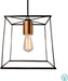 Modern Pendant Lamp VIOKEF AGATHA 4138600 1xE27 - Lampbroker