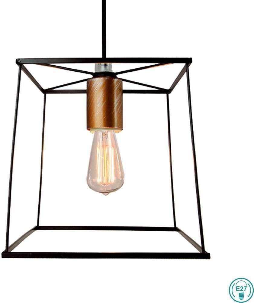 Modern Pendant Lamp VIOKEF AGATHA 4138600 1xE27 - Lampbroker