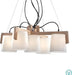 Modern Chandelier VIOKEF MONDO 3081300 5xE14 - Lampbroker