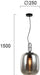 Classic Pendant Lamp VIOKEF RETRO 4206400 1xE27 - Lampbroker