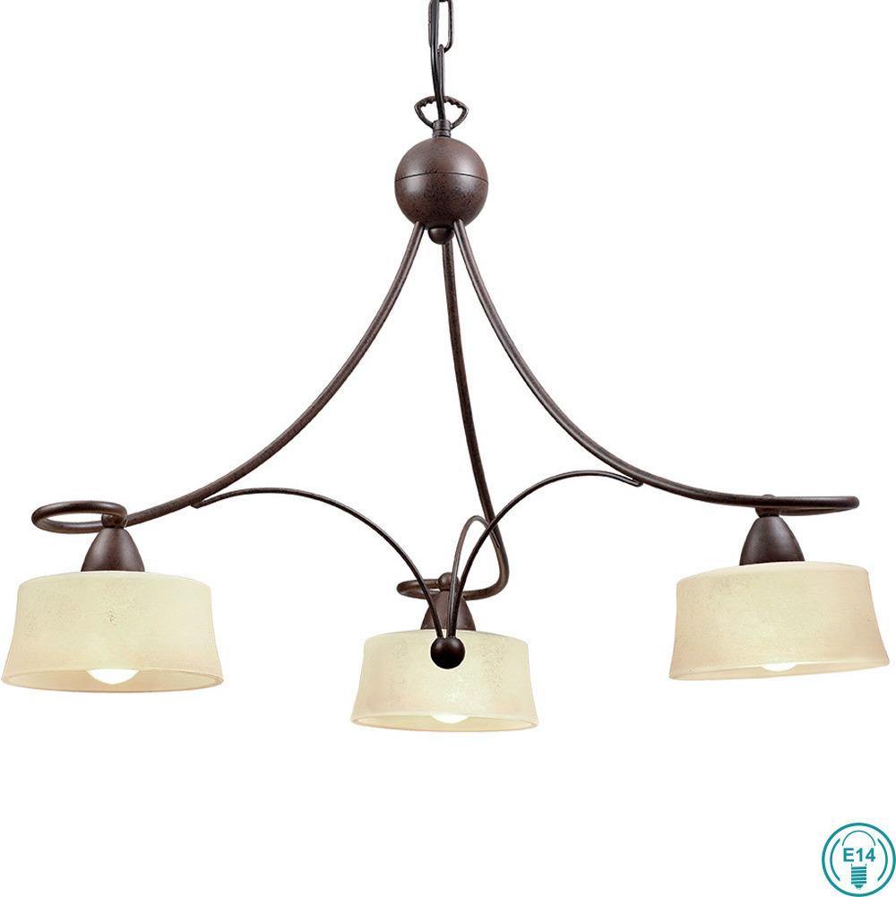 Classic Chandelier VIOKEF SIMONA 466700 3xE14 - Lampbroker