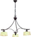 Classic Chandelier VIOKEF SIMONA 466700 3xE14 - Lampbroker