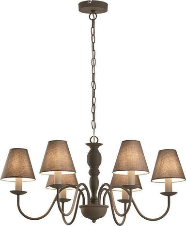 Classic Chandelier VIOKEF FATIMA 4163600 6xE14 - Lampbroker