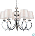 Classic Chandelier VIOKEF LANCIA 4112800 5xE14 - Lampbroker