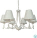 Classic Chandelier VIOKEF PATRICIA 4164200 6xE14 - Lampbroker