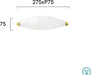 Classic Wall Lamp VIOKEF DROP 422601 1xE14 - Lampbroker