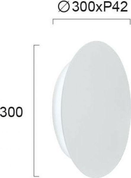 LED Wall Lamp VIOKEF KYKLOS 4193802 9W 3000K - Lampbroker