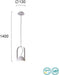 LED Pendant lamp VIOKEF HEMI 4205600 6W 3000K - Lampbroker