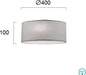 VIOKEF Modern Ceiling BRISTOL 4114600 3xE27 - Lampbroker